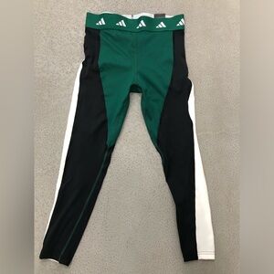 Women’s Medium Green Adidas Training Leggings BRAND NEW